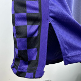 23-24 Kings LAVINE #8 Purple Top Quality Hot Pressing NBA Jersey (Trapeze Edition)飞人版