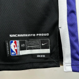23-24 Kings LAVINE #8 Black Top Quality Hot Pressing NBA Jersey