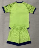 25-26 West Ham Green GoalKeeper Kids Soccer Jersey