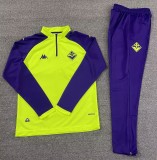 25-26 Fiorentina High Quality Half Pull Tracksuit
