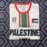 25-26 Palestine White Special Edition Fans Soccer Jersey