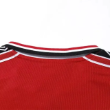 1998-1999 Man Utd Home Long Sleeve Retro Soccer Jersey