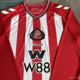 25-26 Sunderland Home Long Sleeve Soccer Jersey (长袖)