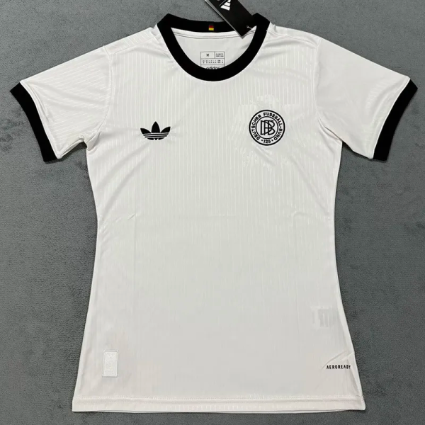 24-25 Germany White 125th Anniversary Women Soccer Jersey (女)