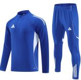 2025 AD Blue Half Pull Tracksuit