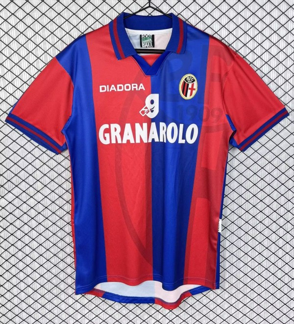 1997-1998 Bologna Home Retro Soccer Jersey