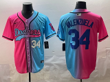 2025 MLB Los Angeles Dodgers New Pattern Jersey