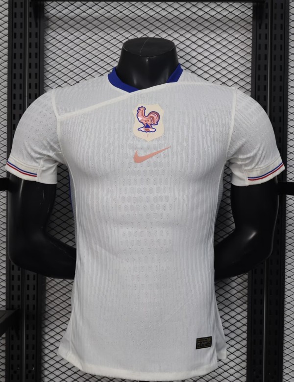 25-26 France Away Player Version Soccer Jersey