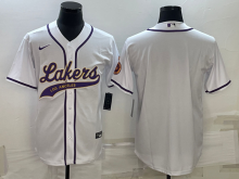 2025 MLB Los Angeles Lakers New Pattern Jersey