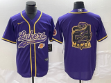 2025 MLB Los Angeles Lakers New Pattern Jersey