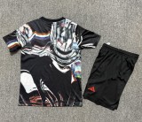 25-26 Man Utd Black Special Edition Kids Soccer Jersey