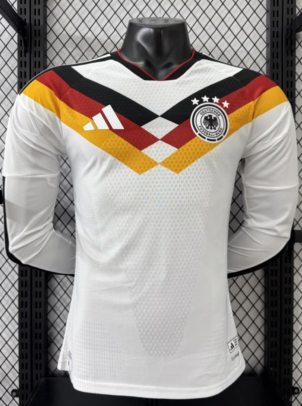 2026 World Cup Germany Home Long Sleeve Player Version Soccer Jersey*长袖球员