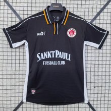 25-26 St. Pauli Black Polo Short Sleeve