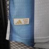 2026 World Cup Argentina Home Women Player Version Soccer Jersey (女)