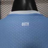 2026 Man City Home Player Version Soccer Jersey