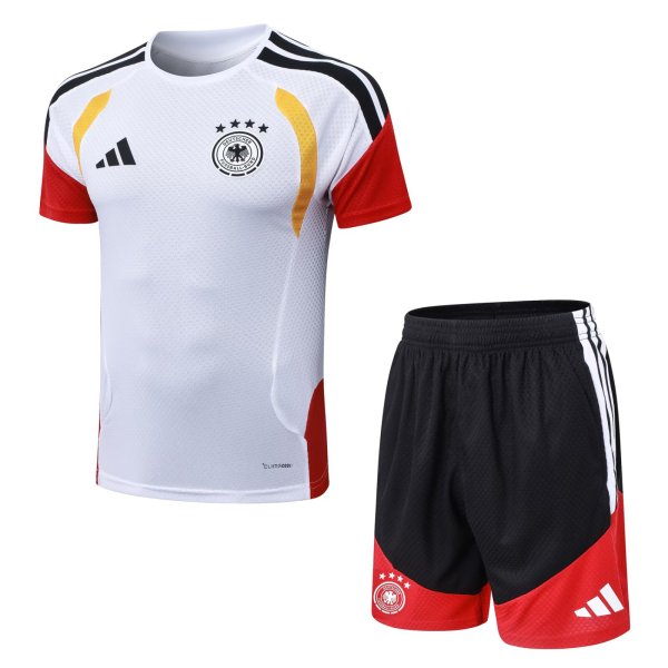 2026 Germany White High Quality Player Version Training Short Suit (球员套装)