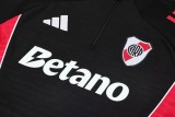 25-26 River Plate High Quality Half Pull Tracksuit
