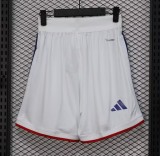 2026 Japan White Player Version Shorts Pants (球员短裤)