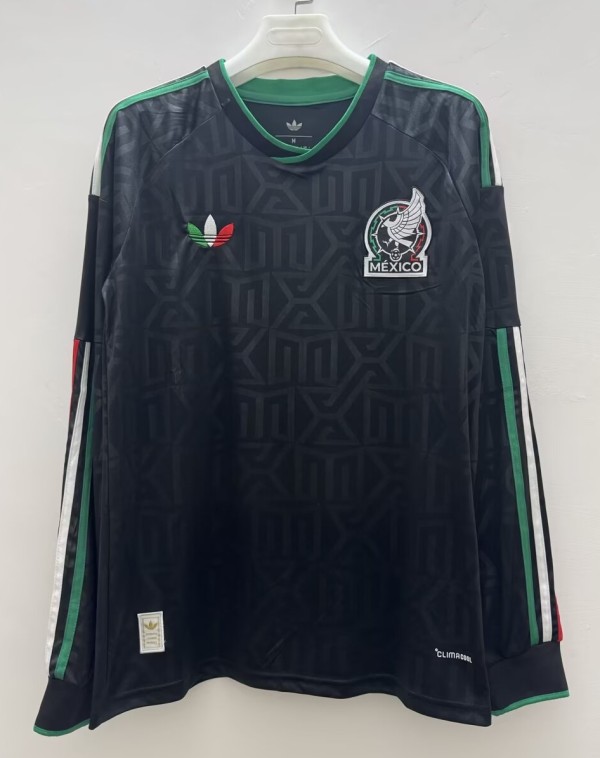 2026 Mexico Third Long sleeves Fans Soccer Jersey (长袖)