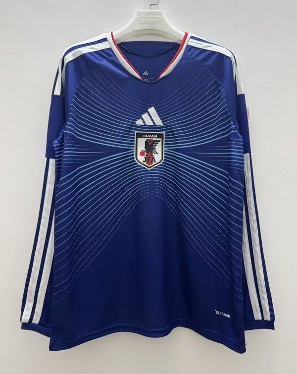 2026 World Cup Japan Home Long sleeves Fans Soccer Jersey