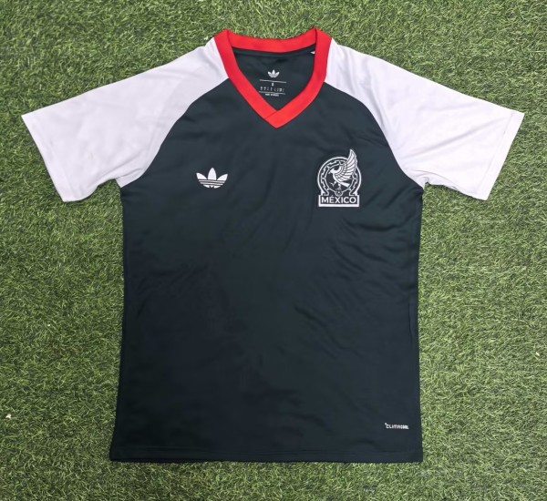 2026 Mexico Black Training Shirts