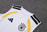 2026 Germany White High Quality Player Version Tank Top And Shorts Suit (球员套装)