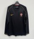 2006 Portugal Away Long Sleeve Retro Soccer Jersey