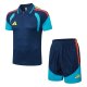 2026 AD Blue High Quality Player Version Training Short Suit (球员套装)