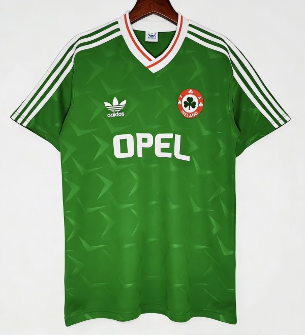1990-1992 Ireland Home Retro Soccer Jersey