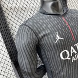 25-26 PSG Fourth Long Sleeve Player Version Soccer Jersey*长袖球员