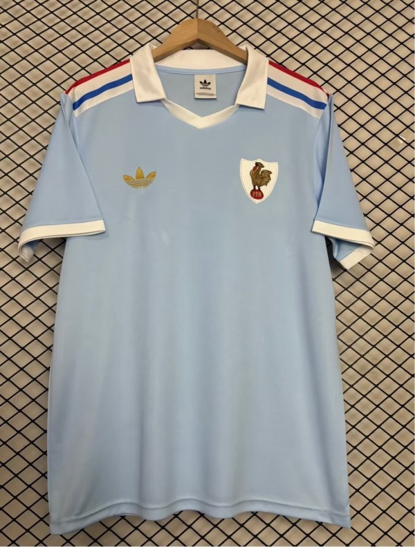 26-27 France 120th Anniversary Commemorative Edition Fans Soccer Jersey