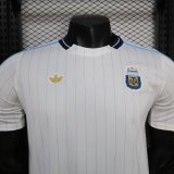 25-26 Argentina White Casual Version Player Version Soccer Jersey