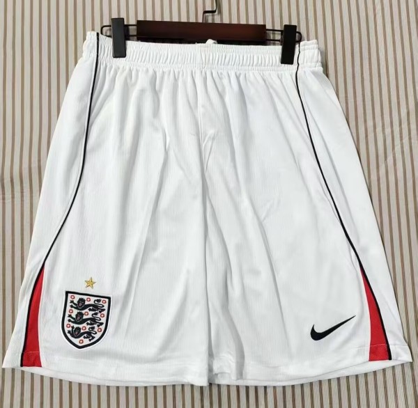 2026 England Home Fans Shorts Pants