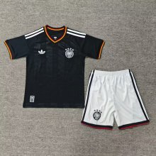 25-26 Germany Black Concept Version Kids Soccer Jersey