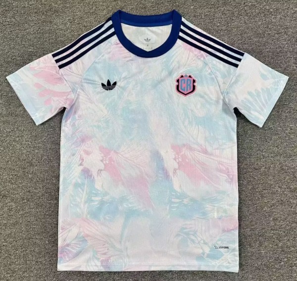 26-27 Costa Rica Away Fans Soccer Jersey