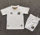 26-27 Santos FC Home Kids Soccer Jersey