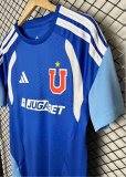 26-27 Universidad De Chile Blue Training Shirts