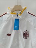 26-27 Spain White Embroidered Windbreaker Set（套装）
