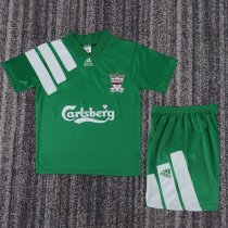 1992-1993 LIV Away Retro Kids Soccer Jersey