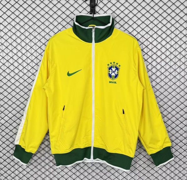 2010-2011 Brazil Retro Windbreaker