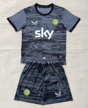 2026 Ireland Grey GoalKeeper Kids Soccer Jersey