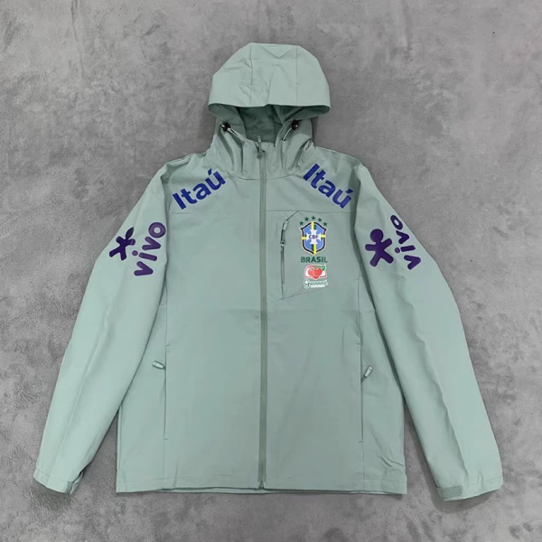 2025 Brazil New Pattern Windbreaker
