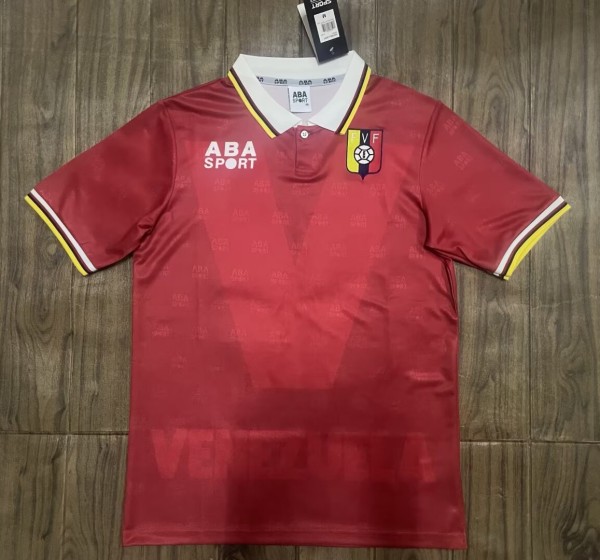 1998 Venezuela Home Retro Soccer Jersey