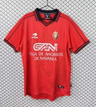 1998-1999 Osasuna Home Retro Soccer Jersey