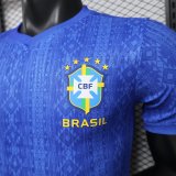 26-27 Brazil Blue Special Edition Player Version Soccer Jersey