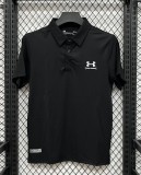 2026 UA Black High Quality Polo Short Sleeve