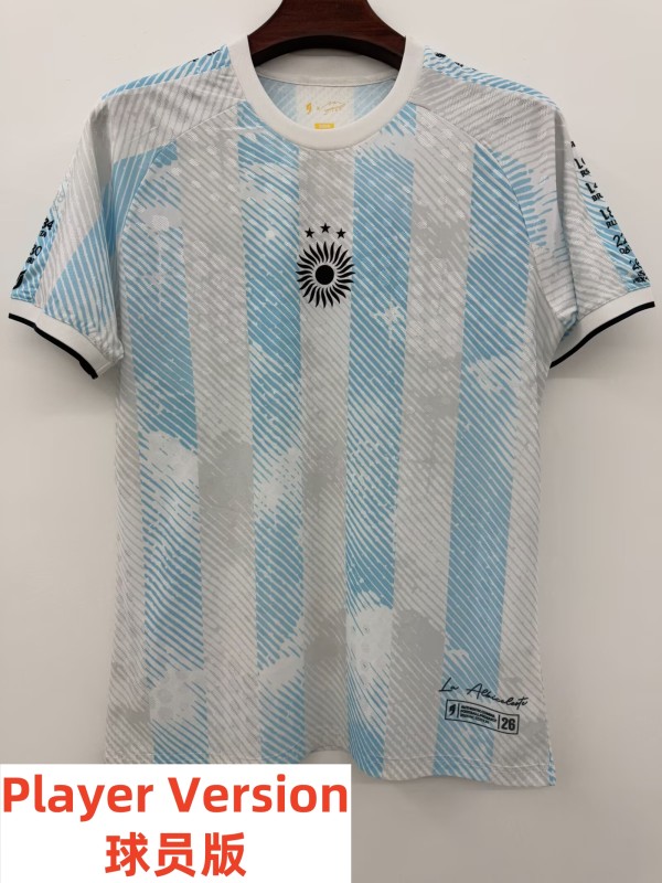26-27 Argentina Special Edition Player Version Soccer Jersey