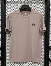 2026 Alo Black High Quality Casual T-Shirt