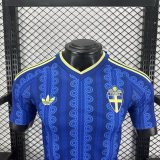 2026 Sweden Away Player Version Soccer Jersey