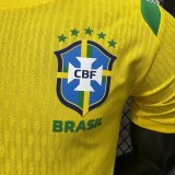 26-27 Brazil Yellow Special Edition Player Version Soccer Jersey